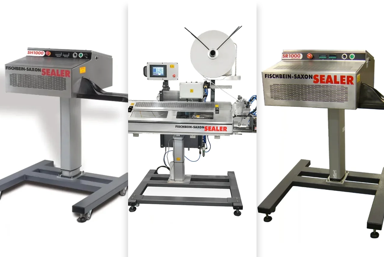 Saxon equipment, including sealing machines